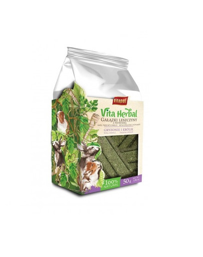 VITAPOL Für Nager und Kaninchen Haselzweige mit Petersilie 50 g