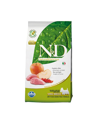 FARMINA N&D Prime Boar & Apple Adult Mini 800 g