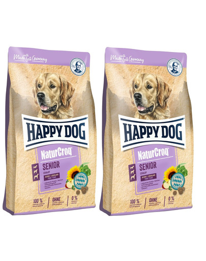 HAPPY DOG NaturCroq Senior 30 kg (2 x 15 kg)
