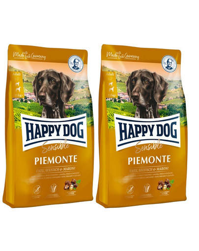 HAPPY DOG Supreme piemonte 8 kg (2 x 4 kg)
