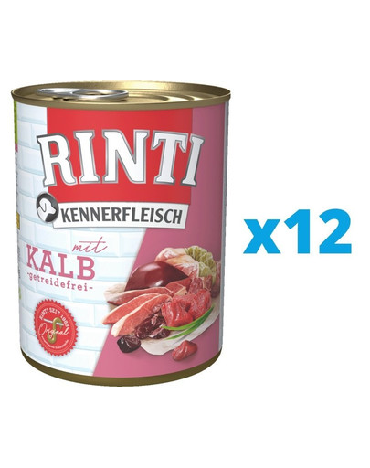 RINTI Kennerfleisch Kalb 12 x 800 g