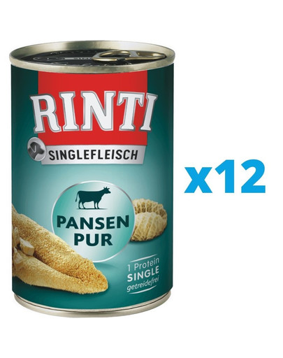 RINTI Singlefleisch Pansen Pur 12 x 800 g