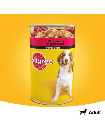 PEDIGREE Adult Nassfutter mit Rindfleisch 1200g