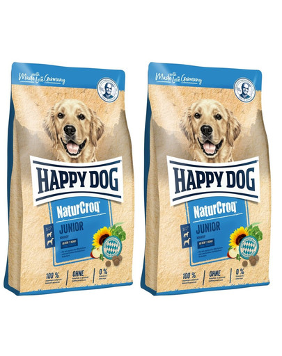 HAPPY DOG NaturCroq Junior 30 kg (2 x 15 kg)