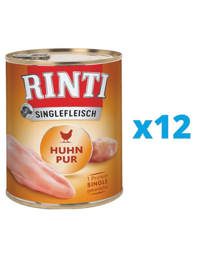 RINTI Singlefleisch Chicken Pure 12 x 400 g
