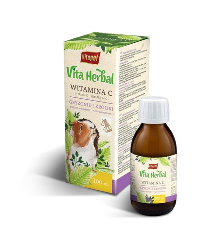 VITAPOL Vita Herbal Vitamin C für Nager und Kaninchen 100 ml