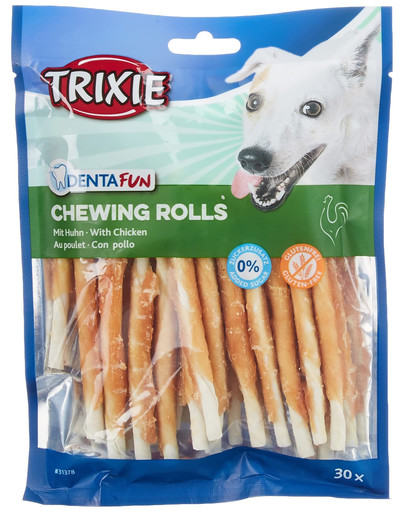 TRIXIE Denta Fun Chicken Chewing Rolls