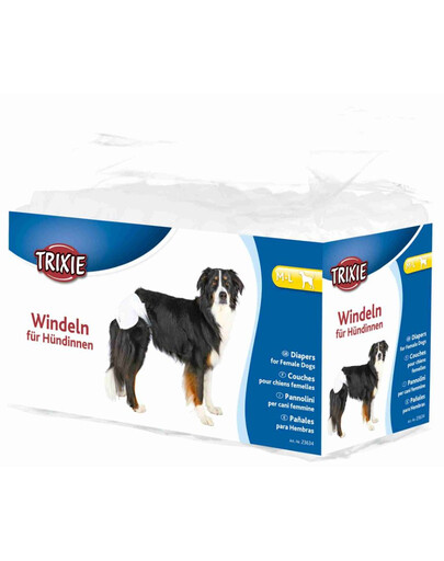 TRIXIE Windeln für Hündinnen M-L  12 St