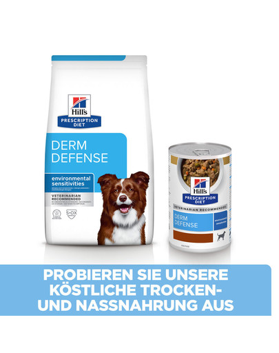 HILL'S Prescription Diet Derm Defense Skin Care mit Huhn 12 kg