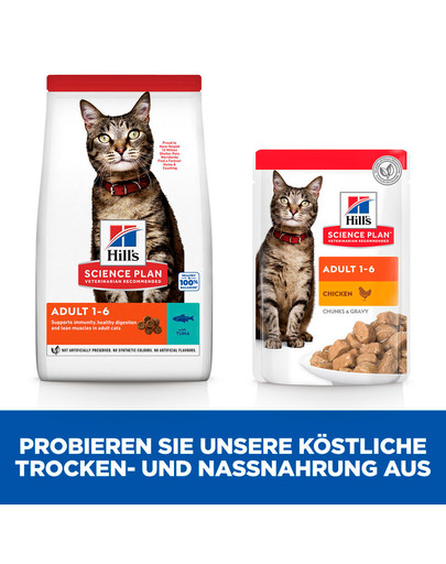 HILL'S Science Plan Feline Tuna Adult Katzenfutter mit Thunfisch 10 kg