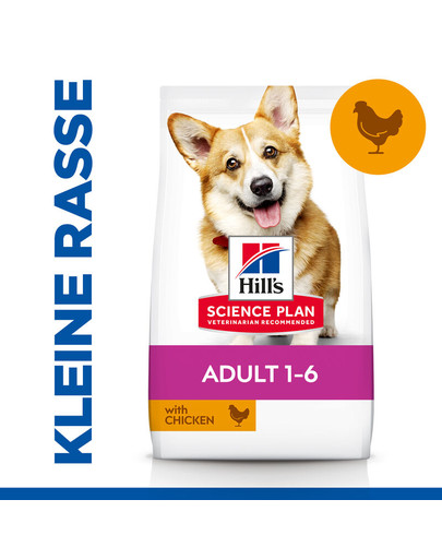 HILL'S  Science Plan Hund Adult Small & Mini Huhn  Hundefutter 6 kg