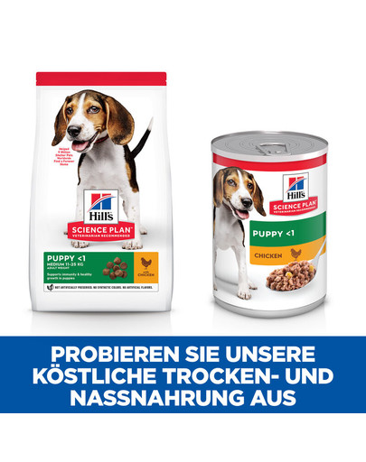 HILL'S Science Plan Hund Puppy Medium Huhn 14 kg