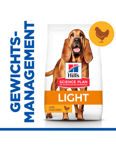 HILL'S Science Plan 7+ Dog Mature Light Medium Chicken 14 kg