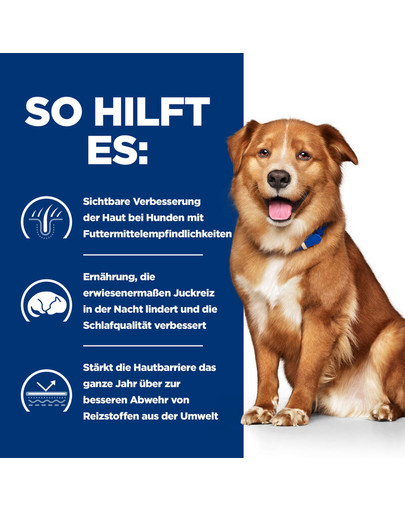 HILL'S Prescription Diet Canine Derm Complete 12 kg Futter zur Stärkung der Hundehaut