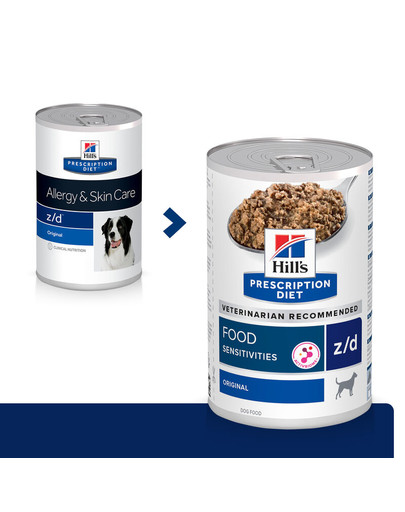 HILL'S Prescription Diet Canine z/d 370 g bei Lebensmittelunverträglichkeiten