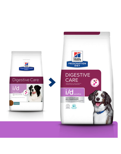 HILL'S Prescription Diet Sensitive i/d Canine mit Ei und Reis 12 kg