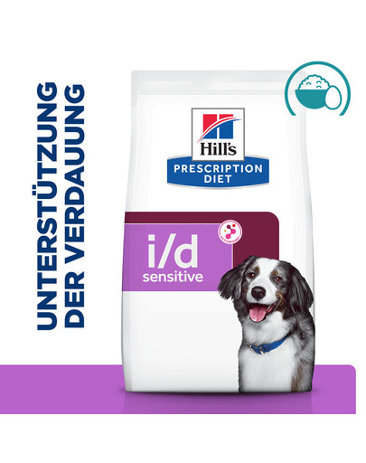HILL'S Prescription Diet Sensitive i/d Canine mit Ei und Reis 12 kg