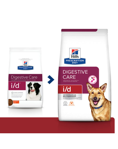 HILL'S Prescription Diet i/d Digestive Care Chicken Dog 12 kg