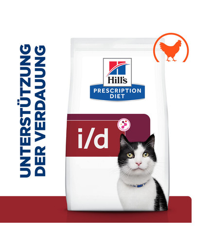 HILL'S rescription Diet Feline i/d 8 kg Futter für Katze mit Verdauungsproblemen