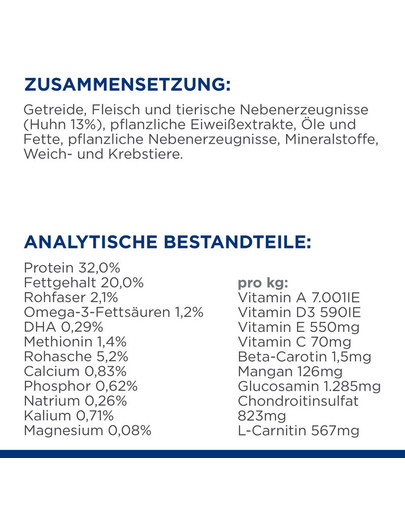 HILL'S Prescription Diet Feline j/d 1,5 kg Katzenfutter zur Unterstützung der Gelenke