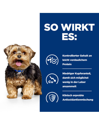 HILL'S Prescription Diet Canine l/d 4 kg Futter für Hunde mit Lebererkrankungen