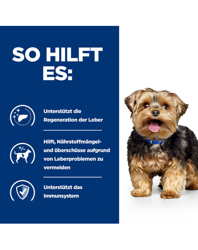 HILL'S Prescription Diet Canine l/d 4 kg Futter für Hunde mit Lebererkrankungen