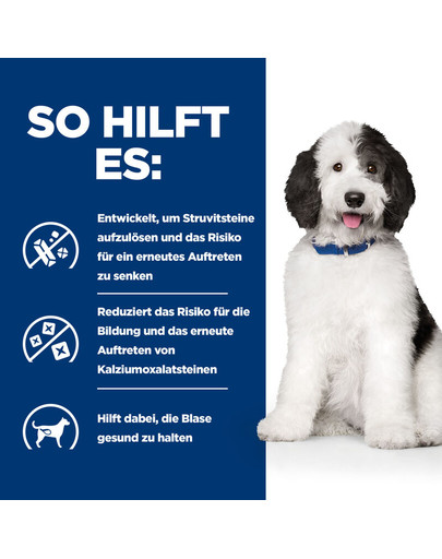 HILL'S Prescription Diet Canine c/d Multicare 1,5 kg Futter für Hunde mit Harnwegserkrankungen