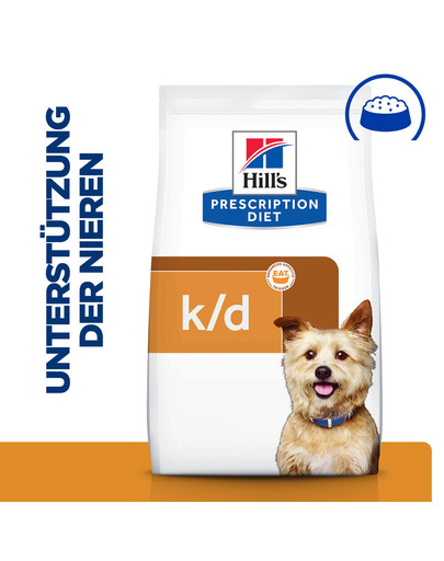 HILL'S Prescription Diet Canine k/d 1,5 kg Futter für nierenkranke Hunde