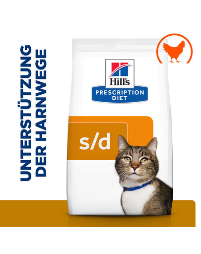 HILL'S Prescription Diet s/d Urinary Care mit Huhn 3 kg