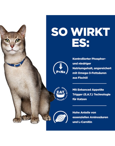 HILL'S Prescription Diet Cat K/D Kidney Care mit Huhn 3 kg