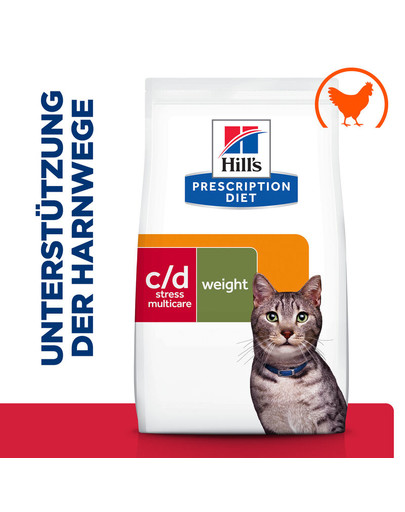 HILL'S Prescription Diet C/D Urinary Stress + Metabolic 3 kg