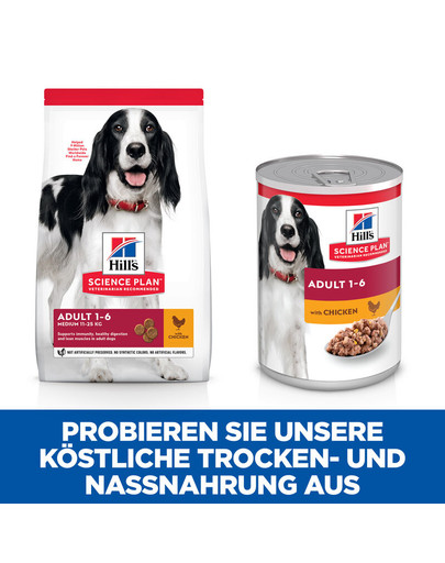 HILL'S Science Plan Canine Adult Chicken 370 g für erwachsene Hunde mit Huhn