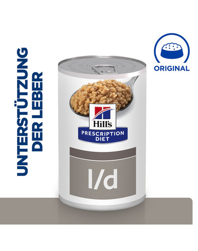 HILL'S Prescription Diet Canine l/d 370g Futter für Hunde mit Lebererkrankungen