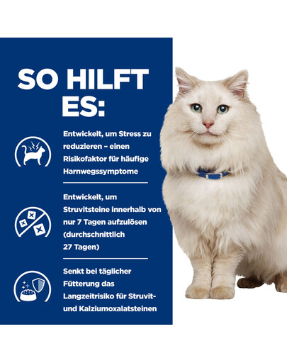 HILL'S Prescription Diet Feline c/d Urinary Stress Chicken 85 g