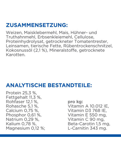 HILL'S Science Plan Hund Adult Perfect Weight Large Breed Huhn 12 kg