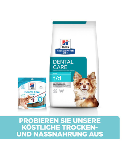 HILL'S Prescription Diet t/d Canine Mini 3 kg