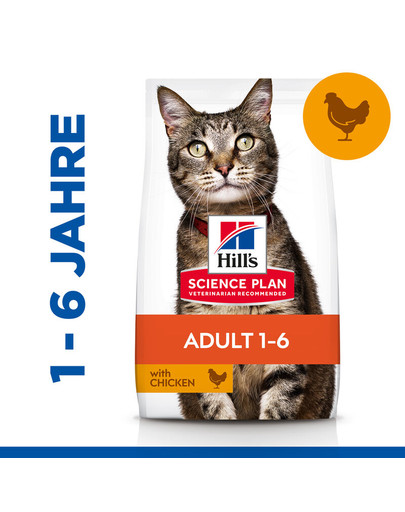 HILL'S Science Plan Feline Adult Optimal Care Chicken 15 kg