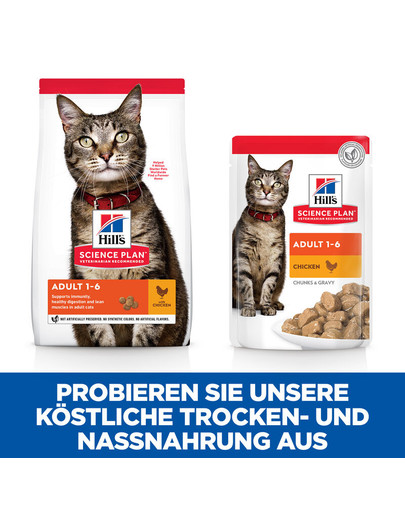 HILL'S Science Plan Feline Adult Optimal Care Chicken 15 kg