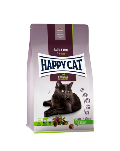 HAPPY CAT Sterilised Lamm 10 kg