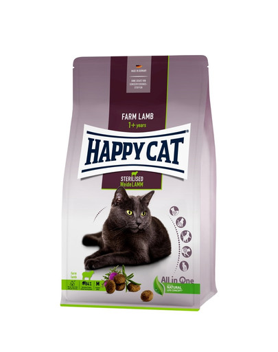 HAPPY CAT Sterilised Lamm 10 kg