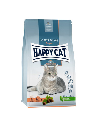 HAPPY CAT Indoor Adult Atlantik-Lachs 4kg