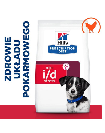 HILL'S Prescription Diet Canine i/d Stress Mini Hundefutter für Zwerghunde 6 kg