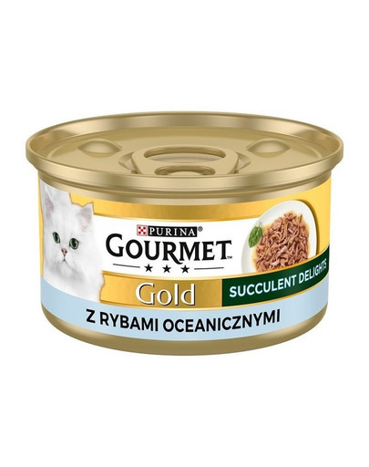 GOURMET Gold Adult Succulent Delights mit Meeresfisch 85g
