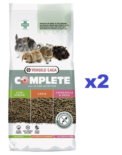 VERSELE-LAGA Chinchilla&Degu Complete 16 kg (2 x 8 kg)