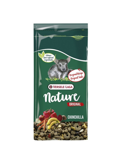 VERSELE-LAGA NATURE Original Chinchilla Komplettnahrung für Chinchillas 750 g