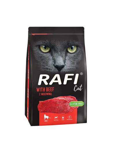 RAFI Cat Trockenfutter mit Rindfleisch 7 kg