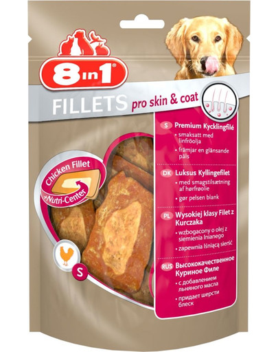 8in1 Fillets Pro Skin & Coat 80g