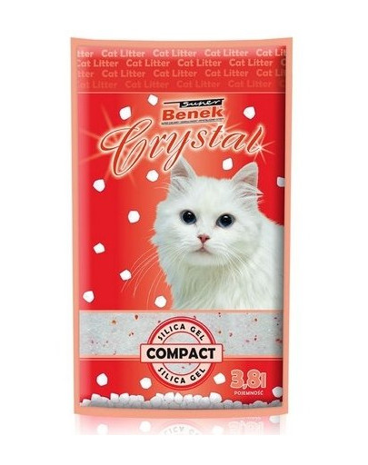 BENEK Super crystal compact Katzenstreu 7,6l Stardust