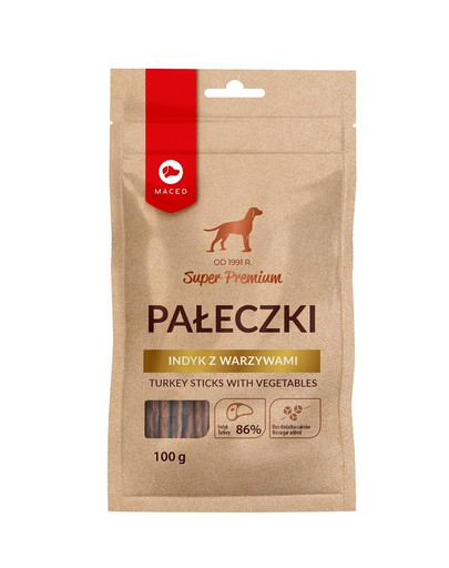 MACED Super Premium Putensticks mit Gemüse 100 g
