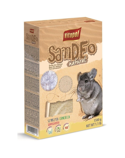 VITAPOL Sand für Chinchillas 1500g